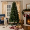 Artificial Christmas Tree with 490 Tips PVC Branches, Christmas Gift Classic Holiday Tree with 4-Leg Plastic Stand for Indoor Home Decoration, 6Ft - 2 of 4