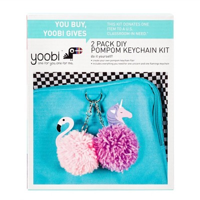 Pom pom keychain target clearance