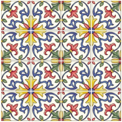 Brewster Tuscan Tile Peel & Stick Wallpaper Backsplash Tiles