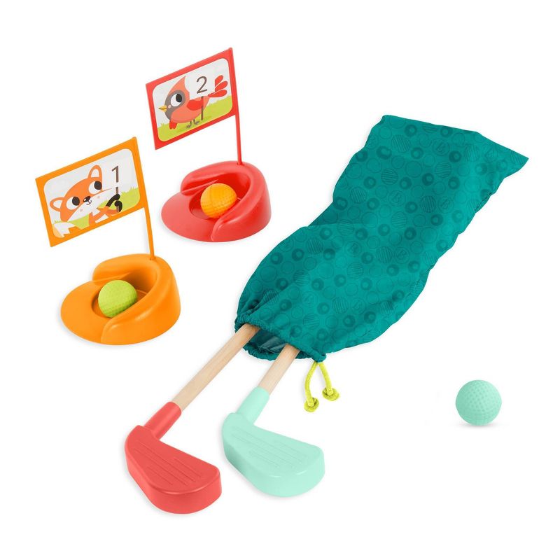 B. toys Hole-in-Fun Toy Golf Set, 6 of 8