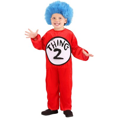 Halloweencostumes.com X Small Dr. Seuss Thing 1 And Thing 2 Costume For ...