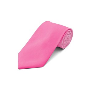 Men's Solid Color 2.75 Inch Wide And 57 Inch Long Slim Neckties - 1 of 4
