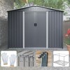 Mlmh & Kngwa 72.5"H All Weather Tool Storage Shed - 4 of 4