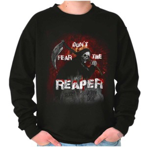 Halloween Don’t Fear The Reaper Sweatshirt for Men or Women Brisco Brands - 1 of 4