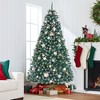 Best Choice Products Artificial Frosted Christmas Tree, Premium Unlit Spruce Design, Dense Branches – Blue Spruce - 3 of 4