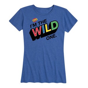 Women's - UNO - I'm The Wild One Short Sleeve Graphic T-Shirt - 1 of 4