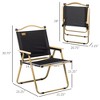 PAGED Folding Lawn Chair with Armrests Beach Chair for Indoor and Outdoor for for children - 2 of 4