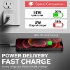 Vena 2 Pack 3ft USB C to Lightning Cable for iPhone [Apple MFI Certified] USB-C to Lightning USB Charger Cable Type C For Apple iPhone 14 13 Pro Max - 3 of 4