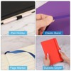 Unique Bargains Hardcover A5 Lined Office Writing Journal Notebooks 160 Pages - 4 of 4