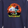 Boys' - Trolls - Happy Trolloween Branch and Cloud Guy Long Sleeve Graphic T-Shirt - 2 of 4