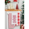 C&F Home Christmas Reindeer Names Cute Humor Cotton Flour Sack Kitchen Dishtowel - image 3 of 4