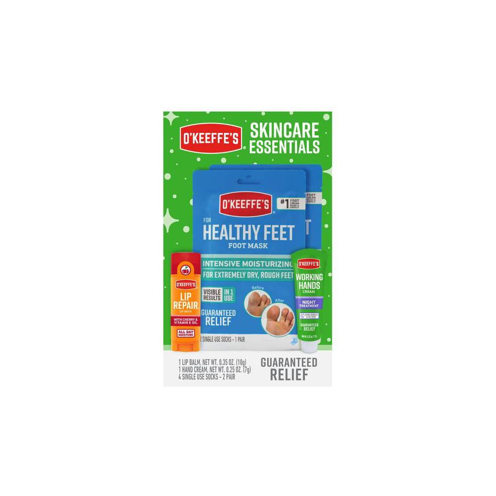 O'Keeffe's Healthy Feet Mask Gift Set - 3ct