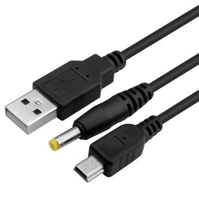 Insten USB Charging Cable For SONY PSP 1000 / PSP Slim & Lite 2000 / PSP 3000 (PlayStation Portable)