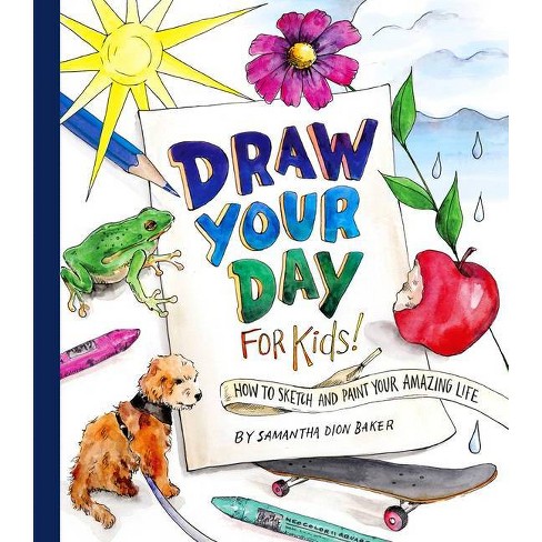The Drawing Book For Kids - By Woo! Jr Kids Activities (paperback