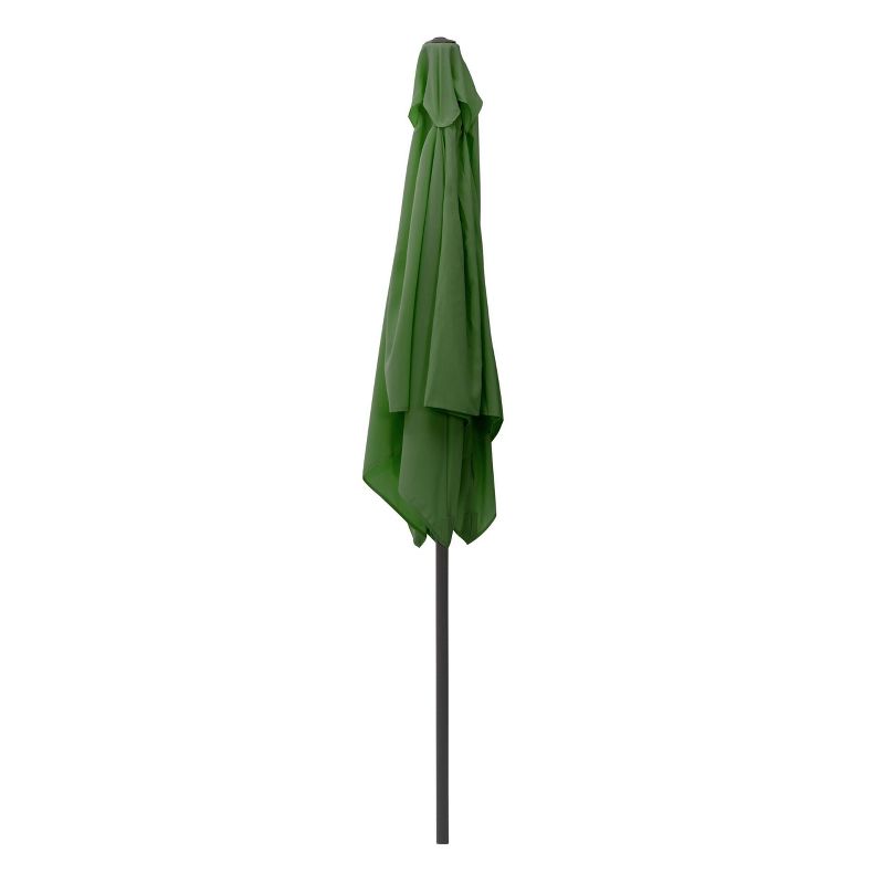 9' Square Titling Market Patio Umbrella with Base - CorLiving, 3 of 7