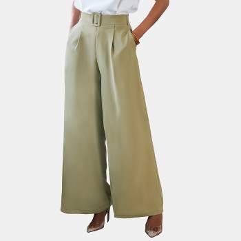 Women's Belted Pocket Pants - Cupshe