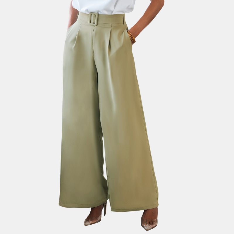 Women's Belted Pocket Pants - Cupshe, 1 of 7