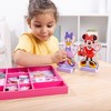 Melissa & Doug Disney Minnie Mouse and Daisy Duck Deluxe Wooden Magnetic Dress-Up : 2 Fashion Dolls with Stands for Pretend Play - 52pc - 2 of 4