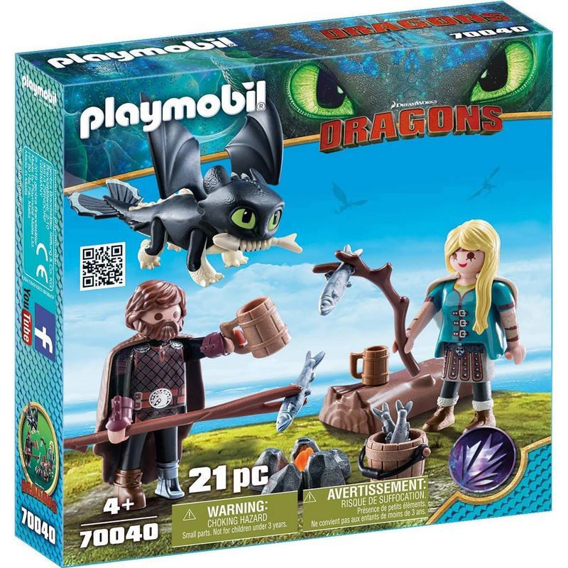 Playmobil Playmobil How to Train Your Dragon III Hiccup & Astrid with Baby Dragon, 2 of 4