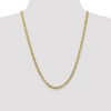 Black Bow Jewelry 4.5mm 10k Yellow Gold Concave Anchor Chain Necklace - 2 of 4