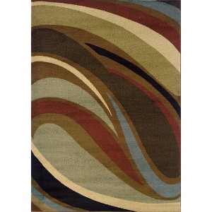 Oriental Weavers Hudson 2666F Brown/ Multi Indoor Area Rug - 1'10" x 7'6" - 1 of 4