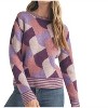 Women's Colorful Abstract Knit Sweater - &merci - 2 of 4