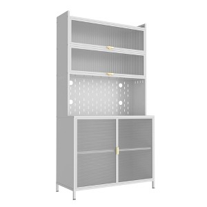 Vynxaria Decorative Storage Drawers: 73-Inch Tall Multi-Tier Kitchen Pantry Cabinet - 1 of 4