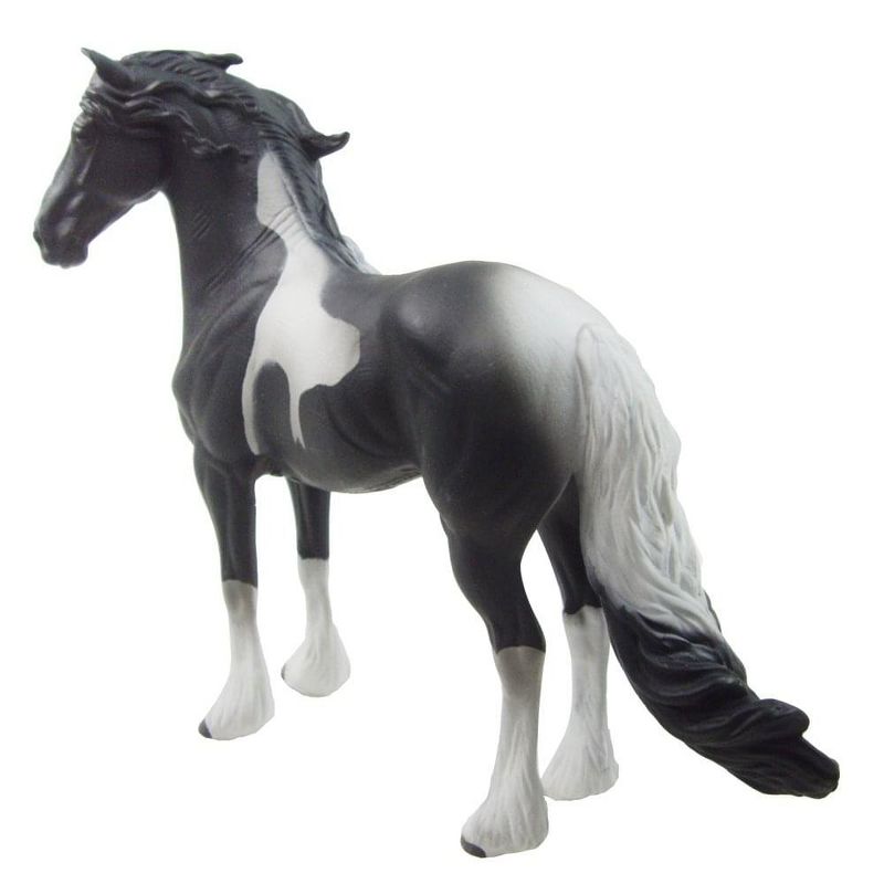 Breyer Animal Creations Breyer 1:18 CollectA Barock Pinto Stallion Model Horse, 1 of 3