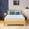 FDW 12 inch Gel Memory Foam Mattress CertiPUR-US Certified for Cooler Sleep Supportive & Pressure Relief,White - 2 of 4