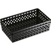 Officemate Achieva Recycled Supply Baskets Black - 2 pk - image 2 of 4