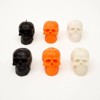 FONTOI Multicolor Skull Candle Box, 6PCS Halloween Funky Candles, Multi, 8"*4"*12" - 2 of 4