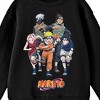 Naruto Classic Character Art and Logo Youth Black Crew Neck Sweatshirt - image 2 of 2