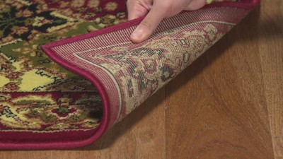 Safavid Style Multi/Red Synthetic Tufted 5' x 7' Area Rug