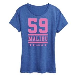 Women's - Barbie - 59 Malibu Barbie Short Sleeve Graphic T-Shirt - 1 of 4
