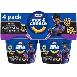 Kraft Black Panther Mac & Cheese Cups - 7.6oz/4ct