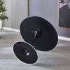 42.1" Tulip Table Round Dining Table for 4-6, Pedestal Mid-Century Dining Table, End Table Leisure Coffee Table - ModernLuxe - 4 of 4