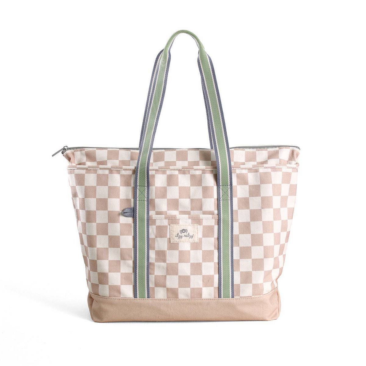 Itzy Ritzy Mom Tote - Check Yes