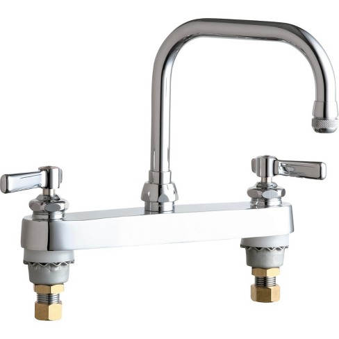 Chicago Faucets 527 Ab Commercial Grade High Arch Kitchen Faucet
