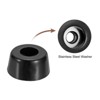 Unique Bargains Non-Slip Rubber Bumper Feet with Stainless Steel Washer Screws - 3 of 4