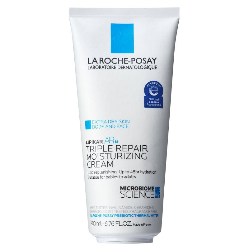 La Roche Posay Lipikar AP+M Triple Repair Face and Body Moisturizing Cream - 6.76oz, 1 of 8