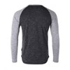 Men's 's Baseball Retro Contrast Long Sleeve Raglan T-shirt - ZIMEGO - 3 of 3