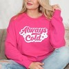 Simply Sage Market Women's Graphic Sweatshirt Always Cold Retro - 2 of 4