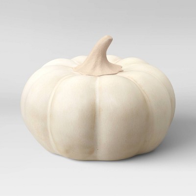 Small Ceramic Pumpkin Cream - Threshold™