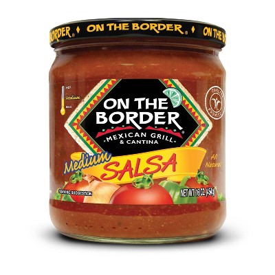 On The Border Medium Salsa 16oz