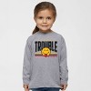 The Juniper Shop SmileyWorld Little Trouble Toddler Long Sleeve Tee - 3 of 4
