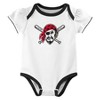 MLB Pittsburgh Pirates Infant Girls' 3pk Bodysuit - 2 of 4