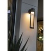 Progress Lighting Z-1030 1-Light Outdoor LED Wall Sconce, Antique Bronze, Clear Glass Shade - image 3 of 4