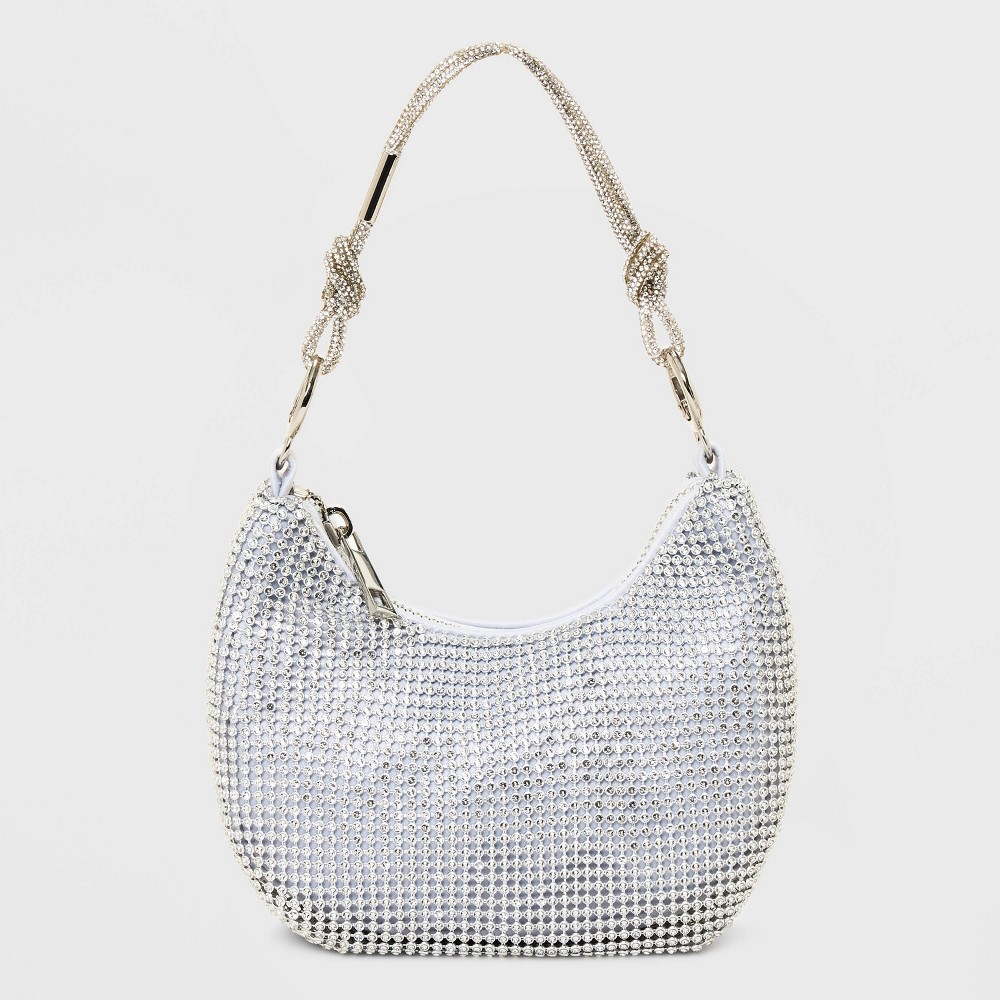 Elise Micro Handbag - A New Day™ Silver -  88228659