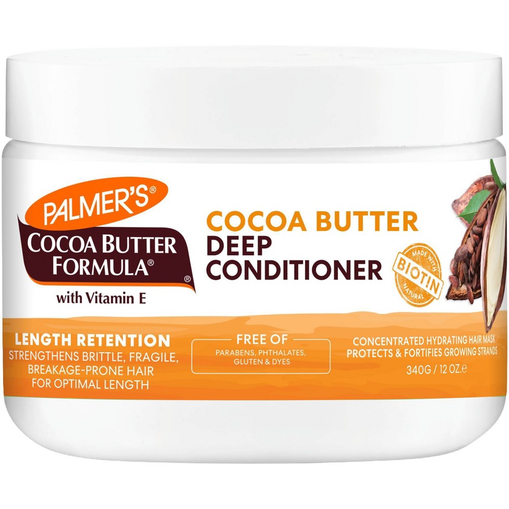 Photos - Hair Product Palmer's Cocoa Butter Formula Length Retention Deep Conditioner - 12oz