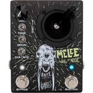 Walrus Audio Melee Wall of Noise Reverb and Distortion Effects Pedal - Onyx Edition Black - 1 of 4